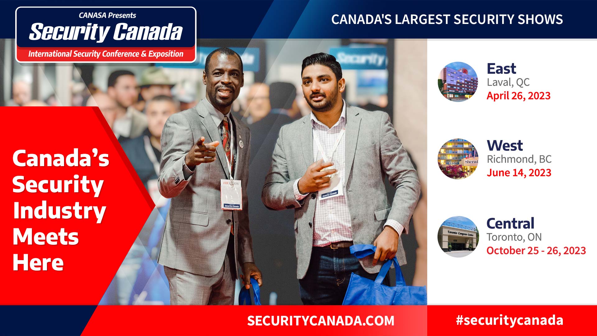 Invite Your Friends Security Canada 2024   Widescreen General Post 