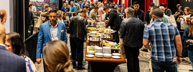 Lunch Buffet at Security Canada West